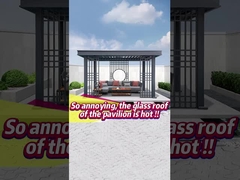 Prefab huizen met paviljoen