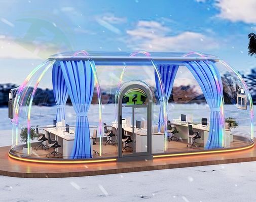 kopen Bubble House Prefab Dome Style House Star Room Clear Resort Camping Dome Bubble Tent online manufacture