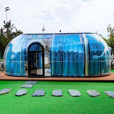kopen Volledig transparante 360 graden eetkamer bubbel tent 27.7m2 Geodetische koepel huis online manufacture