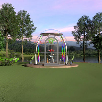 kopen Warm te verkopen Modern Design Hotel Prefab PC Bubble Dome House Nieuwe modulaire koepeltent voor openlucht evenementen online manufacture