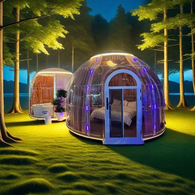 kopen Outdoor Camping Event Homes Prefab Diner Glasfeest Bubble House Dome Igloo Tenten online manufacture