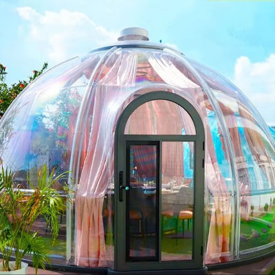 kopen Nieuwe Hot Selling Restaurant Huis Transparante PC Prefab Glamping Bubble Dome Huizen Tent online manufacture