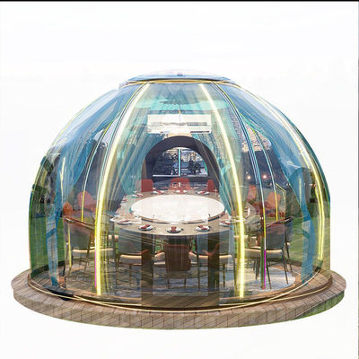kopen Huis Doorzichtig Camping Hotel Prefab Dome voor Camping Bubble House online manufacture