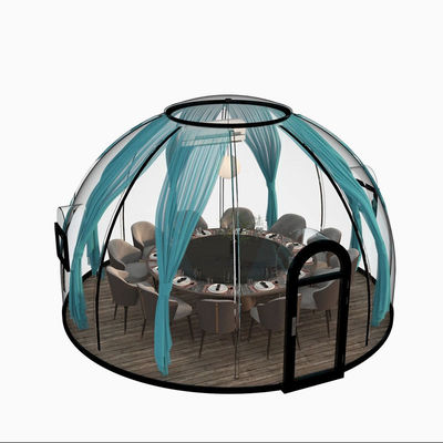 kopen 18-20 Persoon Transparante windbestendige koepel Prefab huis voor hotel en pc accommodatie oplossing online manufacture