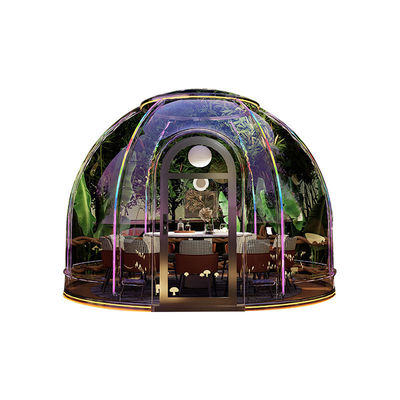 kopen Buitengewone rechthoekige zonne-glasruimte Volledig transparante bubbelruimte Sferische tent voor PC Hotel Star Room Homestay online manufacture