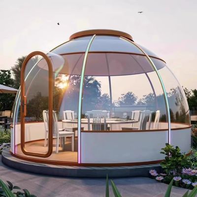 kopen 360 graden panoramische transparante buitenshuis ster kamer pc hotel bubbel tent voor buitenshuis verblijf zon kamer online manufacture
