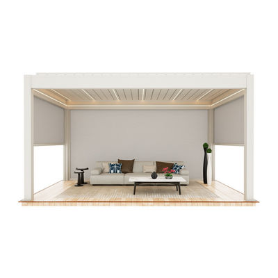 kopen Buiten aluminium legering elektrische lampen paviljoen tuin binnenplaats huis paviljoen buiten zonne kamer online manufacture