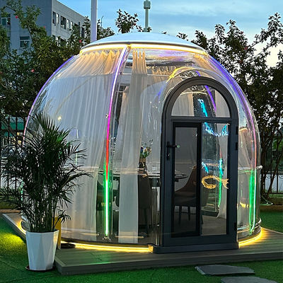 9.6M2 Eetkamer Bubbeltent Polycarbonaat Aluminium Tuinkamer Prefab Huis