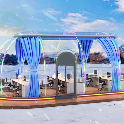 Luxe 15.2m2 Ster Eetkamer Bubbel tent Ruimte Dome Voorafgebouwde tuinkamer