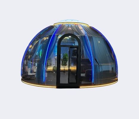 Modulair waterdicht bubbelhuis buitenshuis luxe geodetische Glamping Dome tent