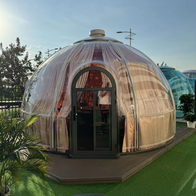Sound Hot Selling Nieuw Design Hotel Polycarbonate Dome Tent PC Plaat Dome Star Bubble House