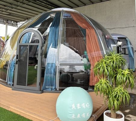 Luxe bubbelkuppel tent transparante bubbelkamer hotel polycarbonaat luchtkamer huis