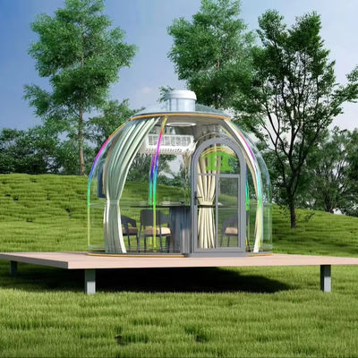 China Factory Pc Dome Hotel Tent Bubble Dome House Modulair Prefab Dome Huis Voor Resorts