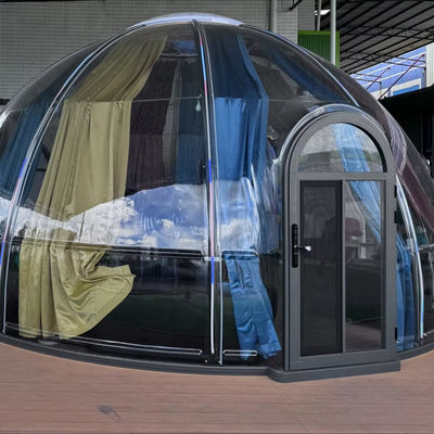 Luxe bubbelkuppel tent transparante bubbelkamer hotel polycarbonaat luchtkamer huis