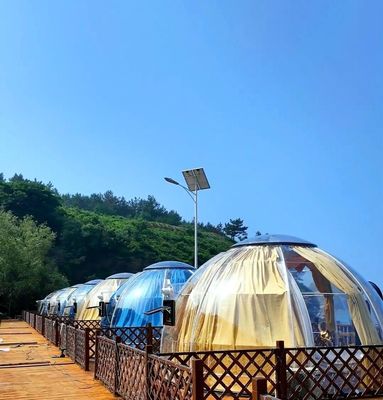Luxe multi-functioneel buitenkampertenten intrekbare tent koepel tent huis