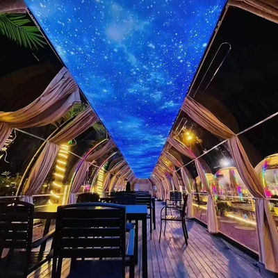 Transparante Hotel Buiten Globe Duidelijke Bubble Dome Tent Igloo PC Dome Room