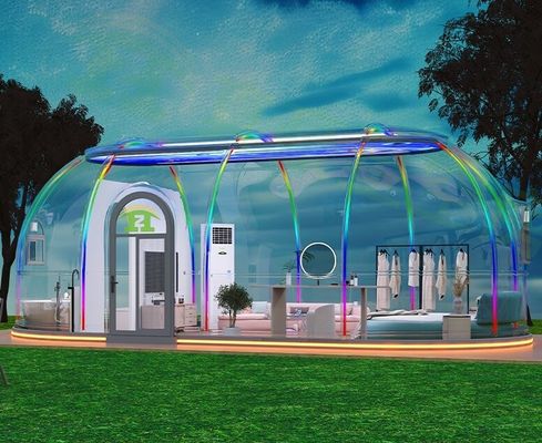 Doorzichtig PC Bubble House voor buiten Waterdicht Bubble Dome Kamerhuis Star Capsule