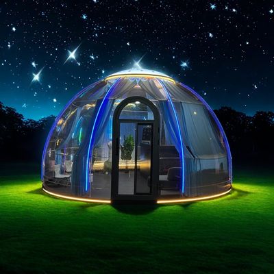 Luxe Bubble Tent Outdoor Glamping Pod Party Dome Tent Clear PC Resort Huis te koop