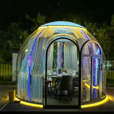 Hot-Selling Modieus Design PC Bubble House Voor Hotel Dome Tent Modulair Prefab Dome huis