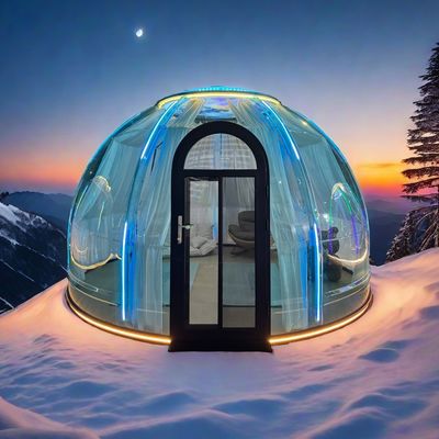 Buiten Full 360° Transparency Bubble Tent Clear Igloo Beste Geodetische Bubble Dome Huis