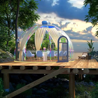 Hot Sale Hotel Polycarbonate Dome Tent Modulair Prefab PC Bubble Room Dome Huis Voor Resort