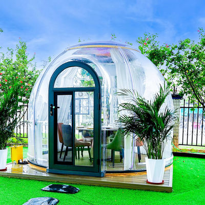 Buiten Bubble House Polycarbonate Dome House Glamping For Four Season Nieuw ontwerp Dome Tent
