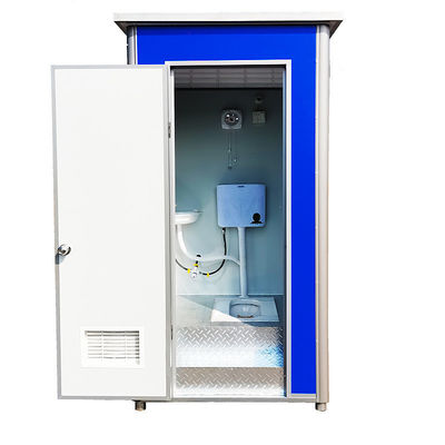 Eenvoudige Draagbare Toilet Douche Eén Badkamer Rurale Vroege Toilet Renovatie Waterloze Verpakking voor Park Renovatie Project