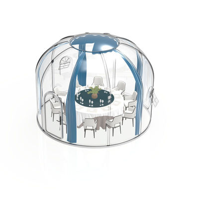 Hotel Bubble House Clear Star Tent voor kinderen en volwassenen op avontuur in de buitenlucht