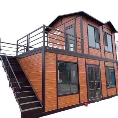 Villa Prefabricated Building Activity Room Mobiele villa ontwerpschema met stalen structuur