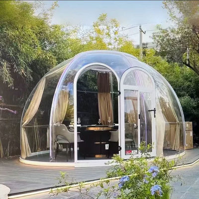PC Staande tuinkamer Vier seizoenen glazen bubbelhuizen voor zakelijke hotelreizen