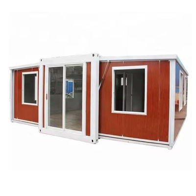 Doppel vleugel vouwbare uitbreidingsruimte container mobiele kamer
