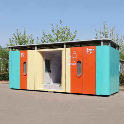 Draagbaar toilet Buitenlandschappelijk park milieubescherming Openbaar toilet