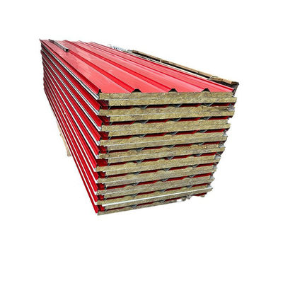 Waterbestendig Rock Wool Board Kleurstaal Board Sandwich Foam Board Met En Contemporary Design Style